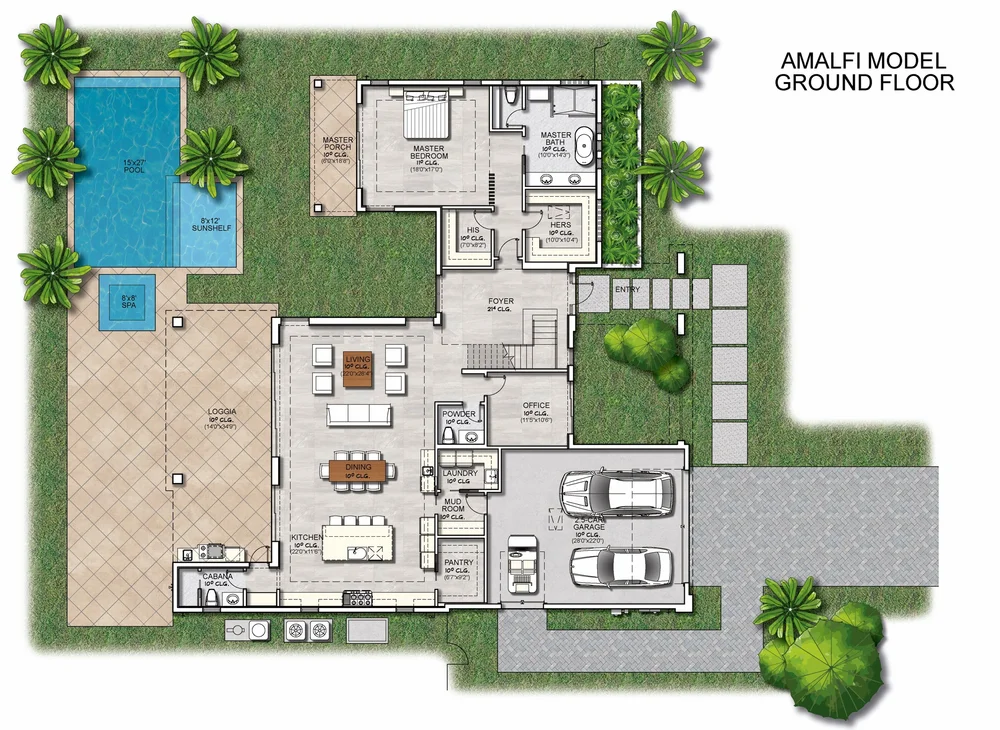 Amalfi Floor Plan