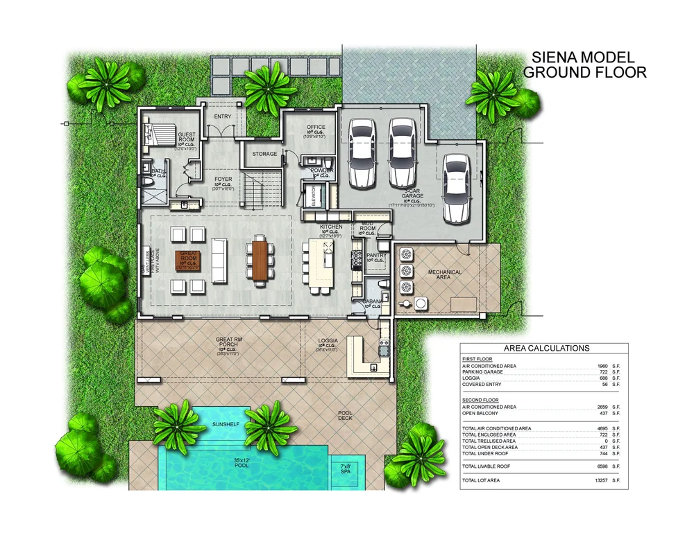 Siena Floor Plan